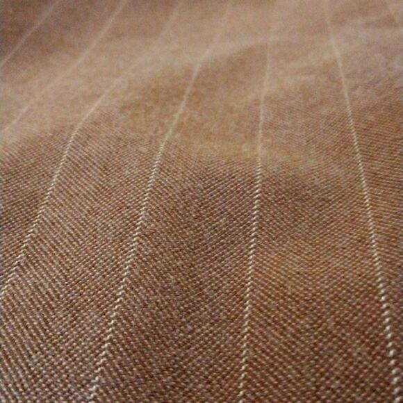 J. Jill Pin Striped Cotton/Linen Blend Skirt - Picture 9 of 9